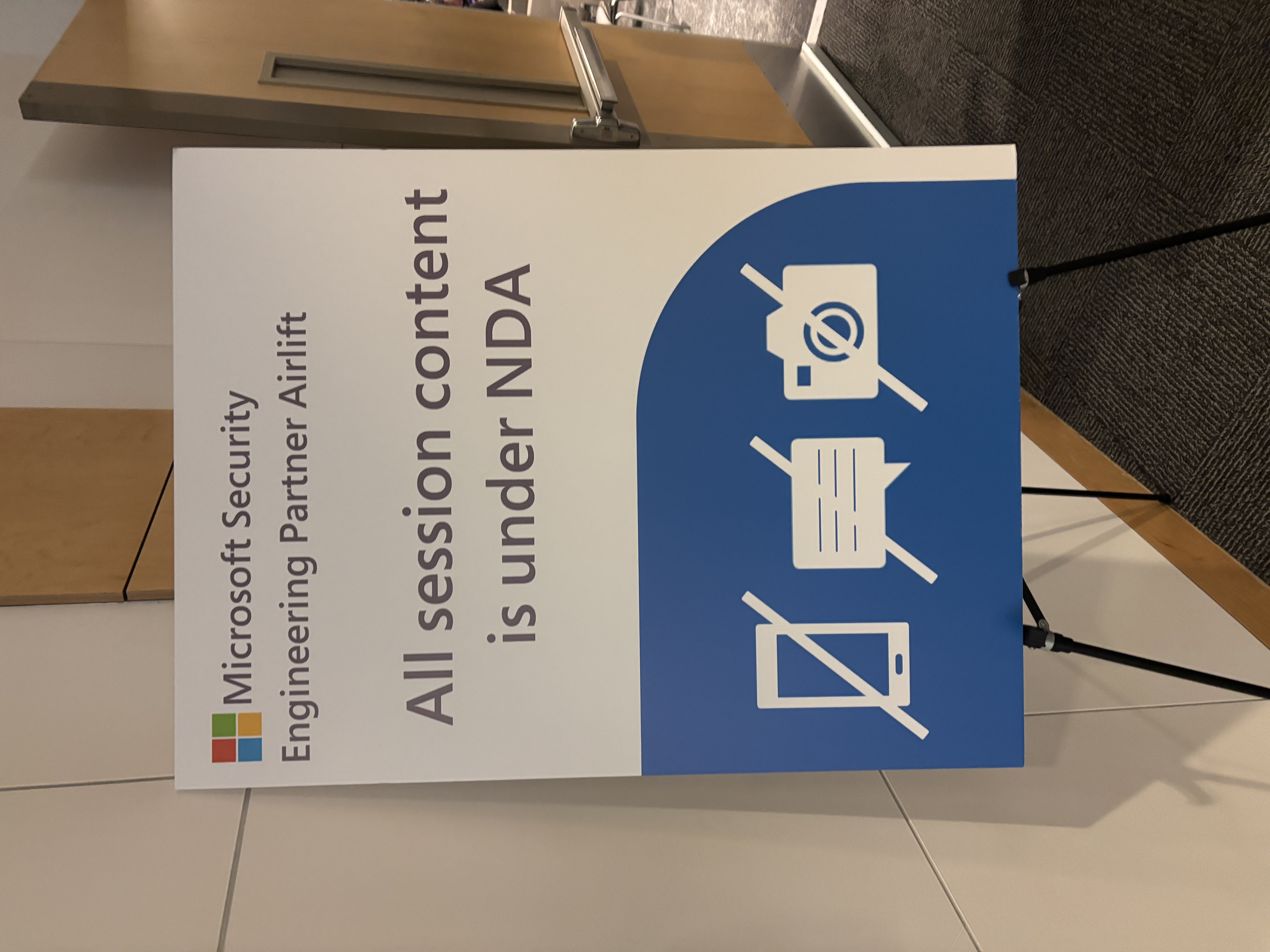 Non-disclosure agreement sign
